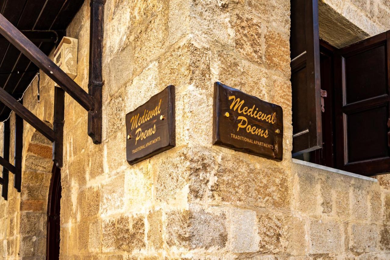 Medieval Poem Rhodes City Bagian luar foto