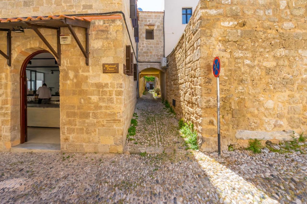 Medieval Poem Rhodes City Bagian luar foto