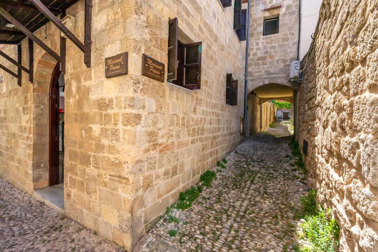 Medieval Poem Rhodes City Bagian luar foto