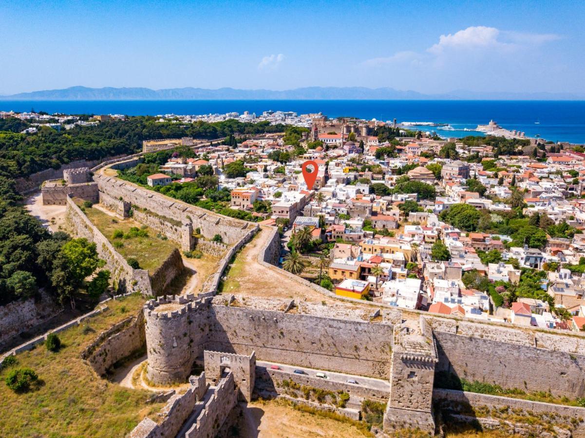 Medieval Poem Rhodes City Bagian luar foto